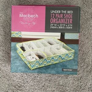 The Macbeth Collection by Margaret Josephs Under the Bed 12 Pair Shoe Organizer